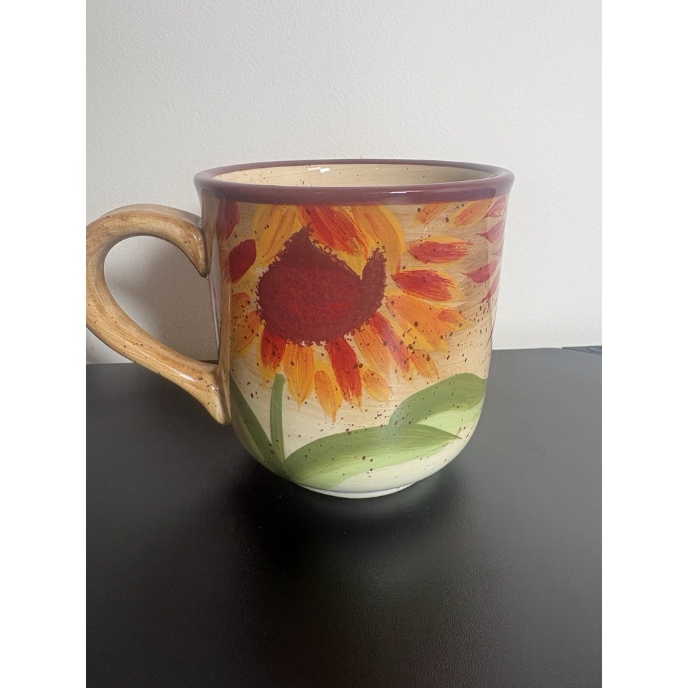 Pfaltzgraff Evening Sun Colorful Coffee Mug Sunflowers (please Read Description) - Picture 2 of 11